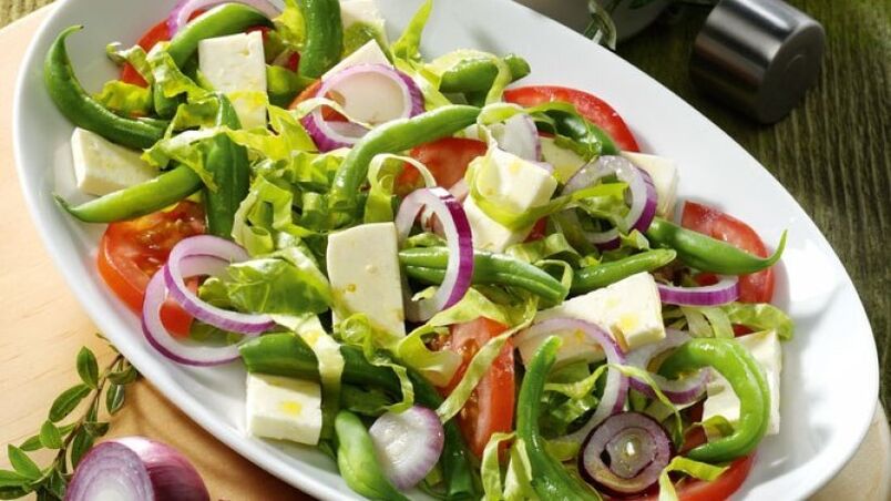 سالاد سبزیجات برای افزایش قدرت