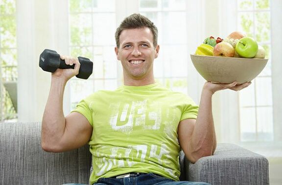 تغذیه و ورزش سالم کلید سلامت مردان است! 