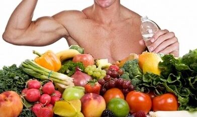 میوه و سبزیجات برای قدرت مرد