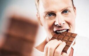 خوردن شکلات - جلوگیری از اختلال نعوظ